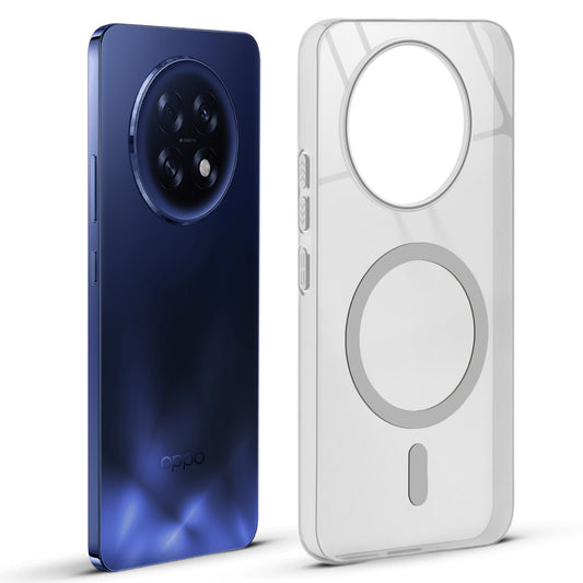 Anti-Yellow Scratch Resistant Case Support Magnetic Accessories Back Cover For Oppo F31 Pro Plus 5G