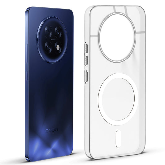 Anti-Yellow Scratch Resistant Case Support Magnetic Accessories Back Cover For Oppo F31 Pro Plus 5G