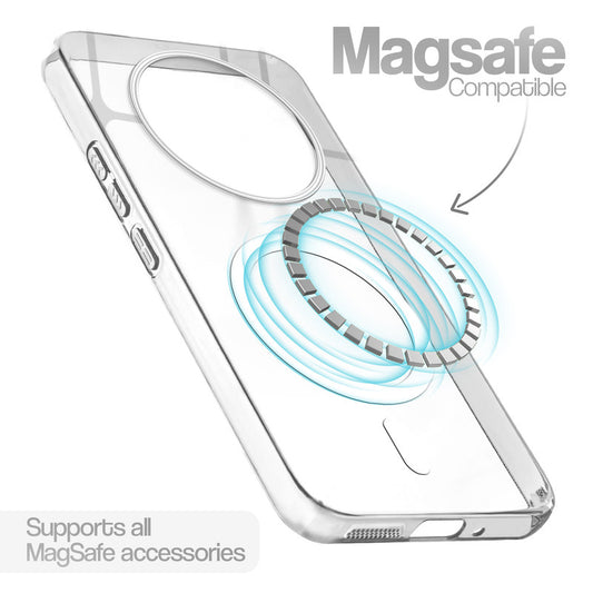 Anti-Yellow Scratch Resistant Case Support Magnetic Accessories Back Cover For Oppo F31 Pro Plus 5G