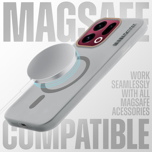 Colorful Frosted Matte Wireless Charging Support For Oppo Find X9 5G