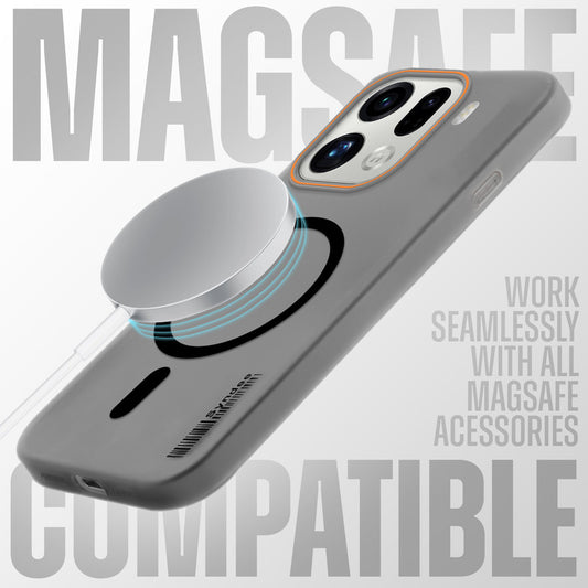 Colourful Frosted Matte Wireless Charging Support Back Cover Case for Oppo Find X9 Pro 5G With Raised Camera Protection