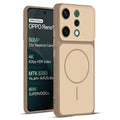Full protective dual tone Brown silicone case for Oppo Reno 14 5G showing front and back design coverage