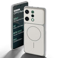 Dual tone silicone White back cover for Oppo Reno 14 5G showing camera protection and design