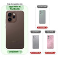 Compatibility comparison image showing Oppo Reno 15 Pro Mini 5G supported, while other models are not compatible.