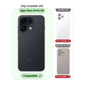 Compatibility guide showing the back cover designed only for Oppo Reno 16 Pro 5G.