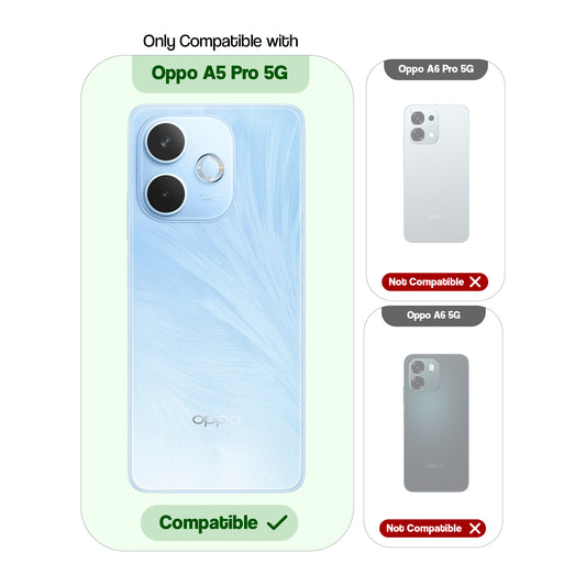 Transparent Shockproof Phone Back Cover Case With Raised Edges For Oppo A5 Pro 5G