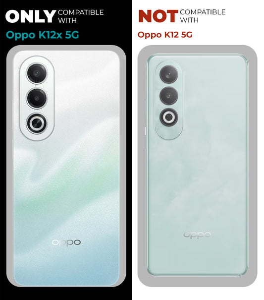 Premium Silicone Case with Metal Kickstand and Camera Protection Back Cover For Oppo K12x 5G