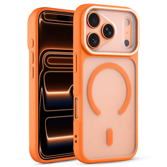 Premium MagSafe Case for Apple iPhone 17 Pro with Frosted Back, Soft Silicone Edges & Raised Camera Protection