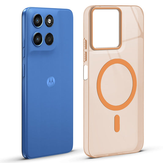 Anti-Yellow Scratch Resistant Case Support Magnetic Accessories Back Cover For Motorola Moto G37 Power 5G