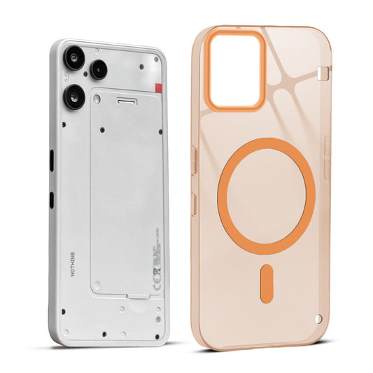 Glossy Hard Magnetic Accessories Support Case Nothing Phone 3A Lite 5G