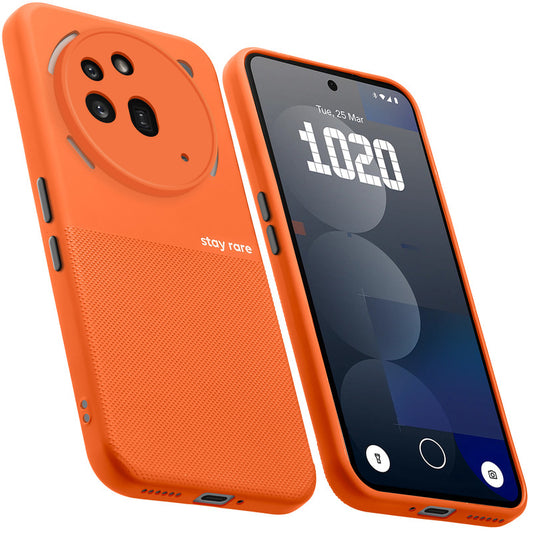 Premium Silicone Textured Case With Camera Protection & Inner Microfiber Lining Back Cover For Nothing Phone 3a Pro 5G