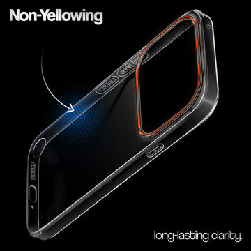 Crystal Clear Anti-Yellow Transparent Back Cover Case With Camera Ring Protection for Nothing Phone 4A Pro 5G