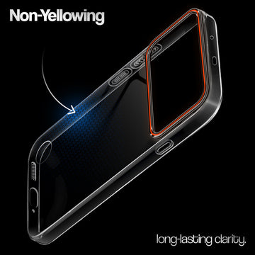 Crystal Clear Anti-Yellow Transparent Back Cover Case With Camera Ring Protection for Nothing Phone 4B 5G