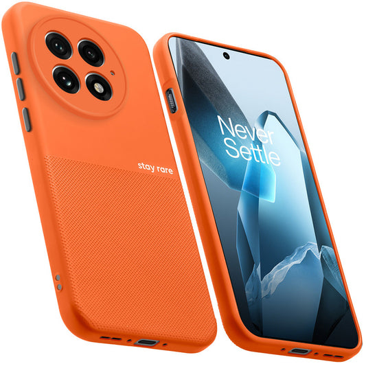 Premium Silicone Textured Case With Camera Protection & Inner Microfiber Lining Back Cover For OnePlus 13 5G