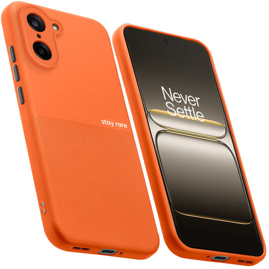 Premium Silicone Textured Case With Camera Protection & Inner Microfiber Lining Back Cover For OnePlus Nord CE 5 5G