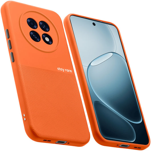 Premium Silicone Textured Case With Camera Protection & Inner Microfiber Lining Back Cover For OPPO F31 Pro Plus 5G