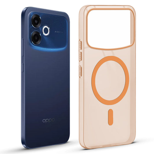 Anti-Yellow Scratch Resistant Case Support Magnetic Accessories Back Cover For Oppo F33 Pro 5G