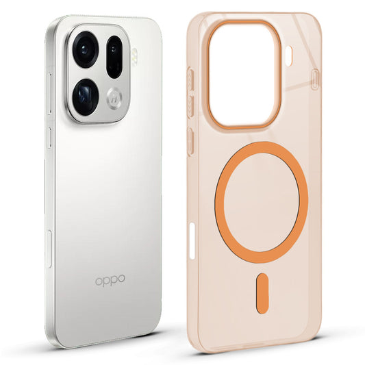 Anti-Yellow Scratch Resistant Case Support Wireless Charging Back Cover For Oppo Find X9 Pro 5G
