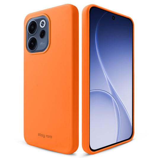 Stay Rare Smooth Silicone Case for Oppo Reno 15C 5G with Anti-Slip Grip & Camera Protection