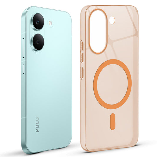 Anti-Yellow Scratch Resistant Case Support Magnetic Accessories Back Cover For Poco X8 Pro 5G