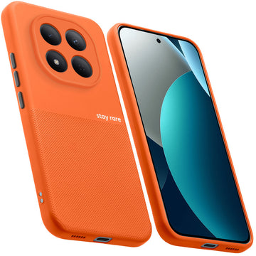 Premium Silicone Textured Case With Camera Protection & Inner Microfiber Lining Back Cover For Redmi Note 15 Pro 5G