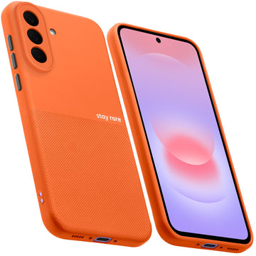 Premium Silicone Textured Case With Camera Protection & Inner Microfiber Lining Back Cover For Samsung A37 5G
