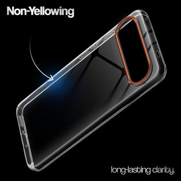 Crystal Clear Anti-Yellow Transparent Back Cover Case With Camera Ring Protection for Vivo S2 5G