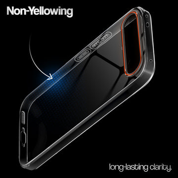 Crystal Clear Anti-Yellow Transparent Back Cover Case With Camera Ring Protection for Vivo X300 FE 5G