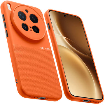 Premium Silicone Textured Case With Camera Protection & Inner Microfiber Lining Back Cover For Vivo X300 Pro 5G