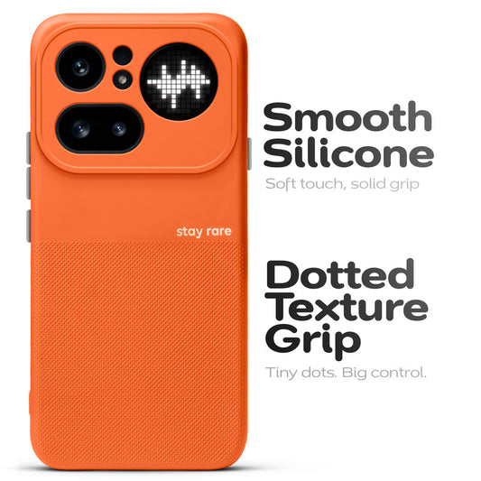 Premium Silicone Textured Case With Camera Protection & Inner Microfiber Lining Back Cover For Nothing Phone 4A Pro 5G