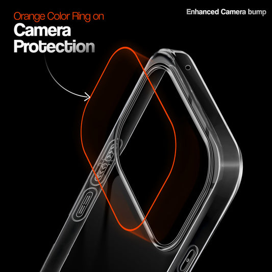 Crystal Clear Anti-Yellow Transparent Back Cover Case With Camera Ring Protection for Nothing Phone 4A Pro 5G
