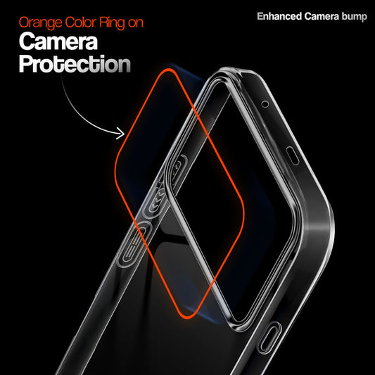 Crystal Clear Anti-Yellow Transparent Back Cover Case With Camera Ring Protection for Nothing Phone 4B 5G