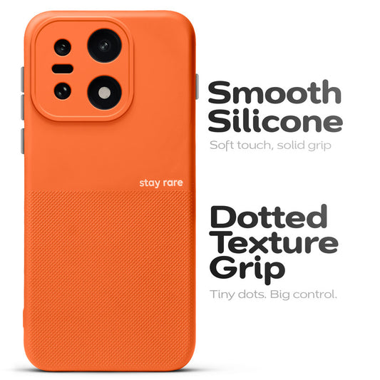 Premium Silicone Textured Case With Camera Protection & Inner Microfiber Lining Back Cover For OnePlus 15 5G