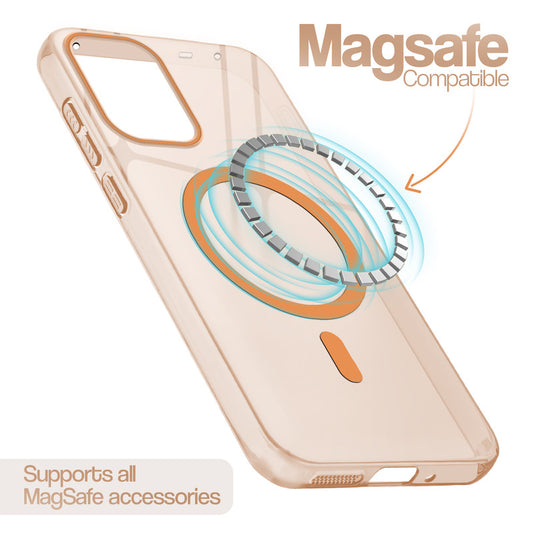 Anti-Yellow Scratch Resistant Case Support Magnetic Accessories Back Cover For OnePlus 15R 5G