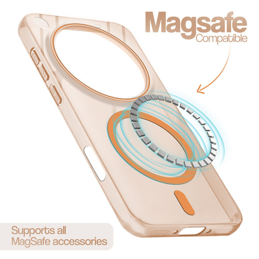Anti-Yellow Scratch Resistant Case Support Wireless Charging Back Cover For Oppo Find X9 Ultra 5G