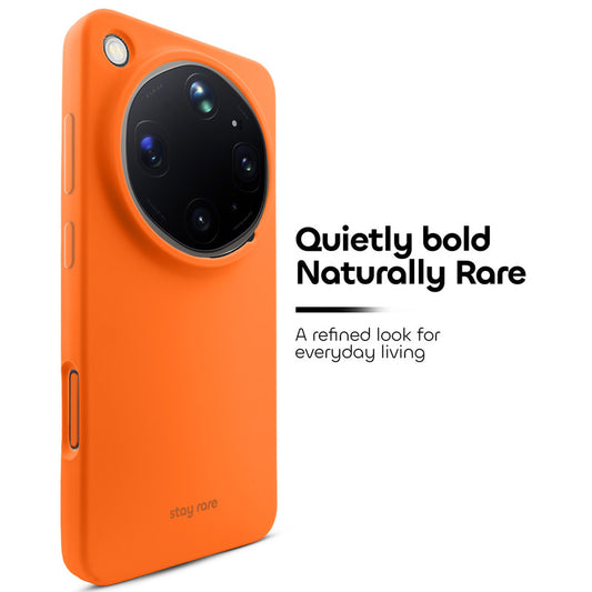 Stay Rare Smooth Silicone Case for Oppo Find X9 Ultra 5G with Anti-Slip Grip & Camera Protection