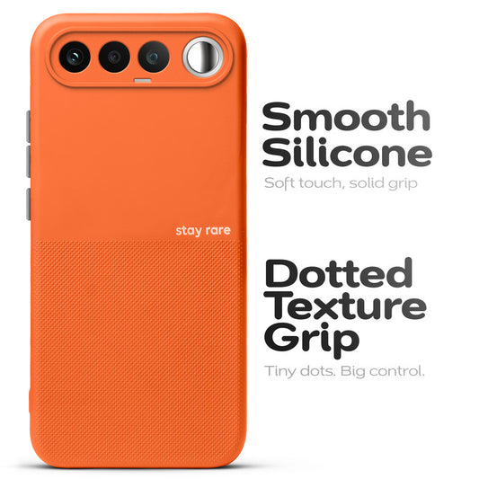 Premium Silicone Textured Case With Camera Protection & Inner Microfiber Lining Back Cover For Realme 16 5G