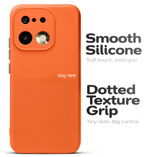 Premium Silicone Textured Case With Camera Protection & Inner Microfiber Lining Back Cover For Realme 16 Pro 5G