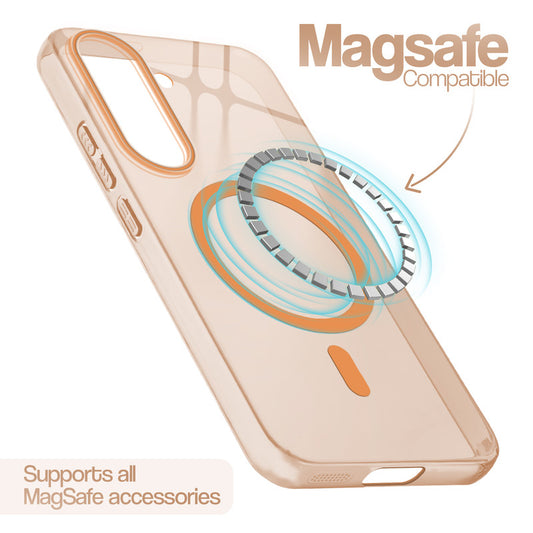 Anti-Yellow Scratch Resistant Case Support Wireless Charging Back Cover For Samsung S26 Plus 5G