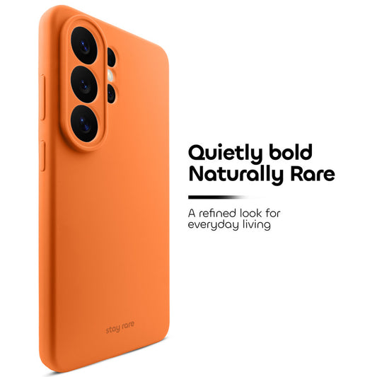 Stay Rare Smooth Silicone Case for Samsung S26 Ultra 5G with Anti-Slip Grip & Camera Protection