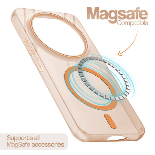 Anti-Yellow Scratch Resistant Case Support Wireless Charging Back Cover For Xiaomi 17 Ultra 5G