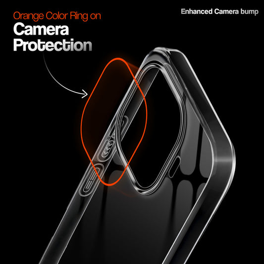Crystal Clear Anti-Yellow Transparent Back Cover Case With Camera Ring Protection for Xiaomi 17T 5G