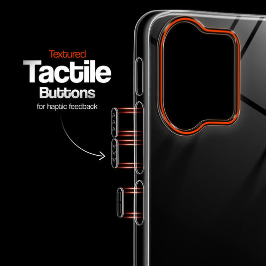 Crystal Clear Anti-Yellow Transparent Back Cover Case With Camera Ring Protection for OPPO K13 Turbo Pro 5G