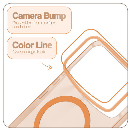 Anti-Yellow Scratch Resistant Case Support Magnetic Accessories Back Cover For Oppo F33 Pro 5G