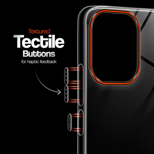 Crystal Clear Anti-Yellow Transparent Back Cover Case With Camera Ring Protection for Oppo Reno 15 5G