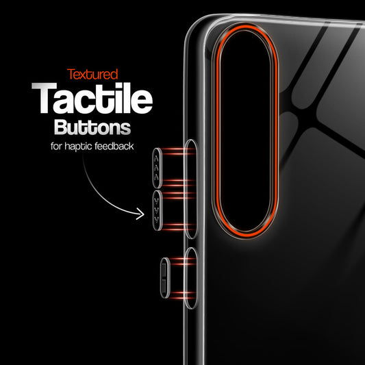 Crystal Clear Anti-Yellow Transparent Back Cover Case With Camera Ring Protection for Vivo V70 FE 5G