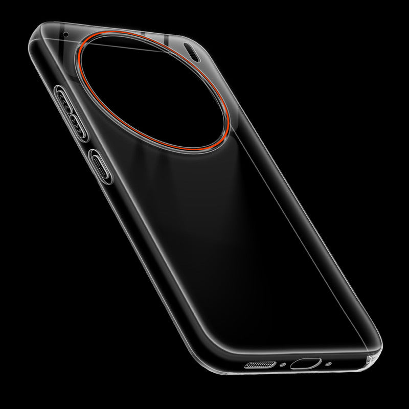Crystal Clear Anti-Yellow Transparent Back Cover Case With Camera Ring Protection for Vivo X200T 5G
