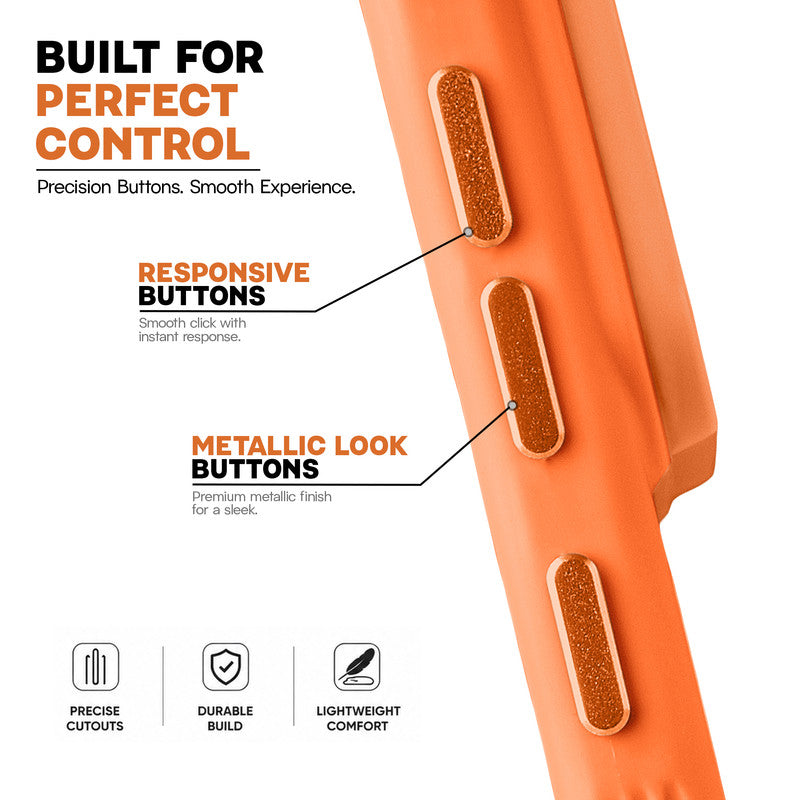 Premium Frosted Back Cover with Textured Camera Design & Metal-Look Buttons for Samsung A56 5G