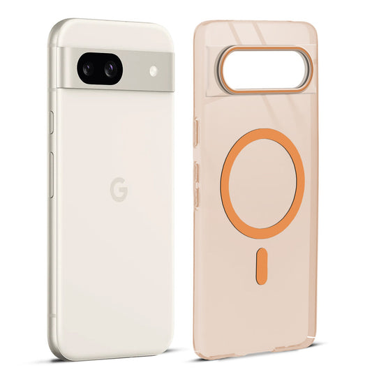 Anti-Yellow Scratch Resistant Case Support Wireless Charging Back Cover For Google Pixel 8A