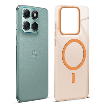 Anti-Yellow Scratch Resistant Case Support Magnetic Accessories Back Cover For Motorola Moto Edge 70 Fusion 5G